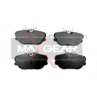 Jeu de 4 plaquettes de frein avant MAXGEAR OEM A0024200220