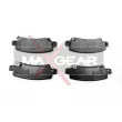 MAXGEAR 19-0449 - Jeu de 4 plaquettes de frein arrière