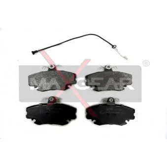 Jeu de 4 plaquettes de frein avant MAXGEAR OEM 6025070807
