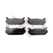 MAXGEAR 19-0460 - Jeu de 4 plaquettes de frein arrière