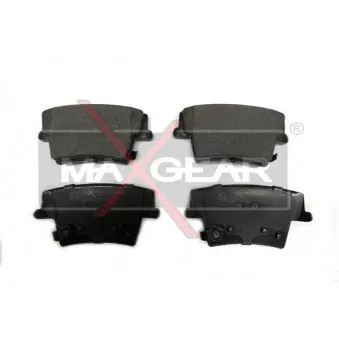 Jeu de 4 plaquettes de frein arrière MAXGEAR OEM K05142566AB