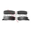 MAXGEAR 19-0483 - Jeu de 4 plaquettes de frein arrière