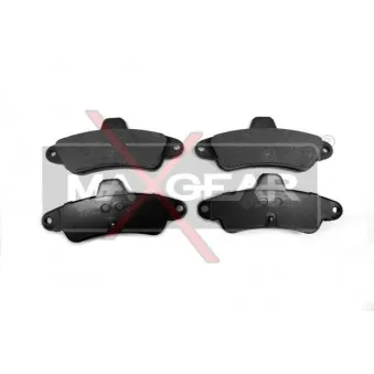 Jeu de 4 plaquettes de frein arrière MAXGEAR OEM F5RZ2200B