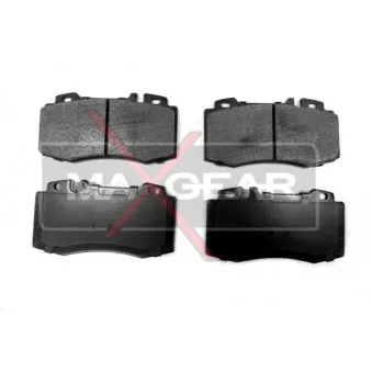 Jeu de 4 plaquettes de frein avant MAXGEAR OEM 0064201220