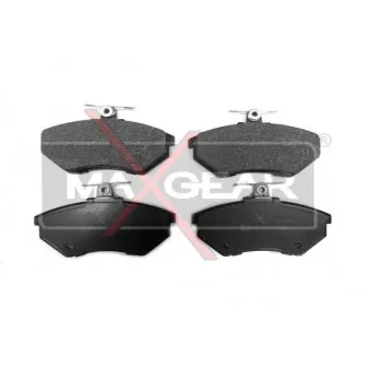 Jeu de 4 plaquettes de frein avant MAXGEAR OEM 533698151