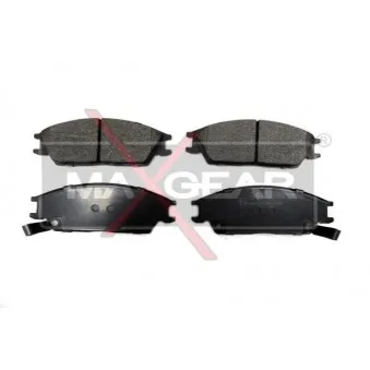 Jeu de 4 plaquettes de frein avant MAXGEAR OEM 5810122A00