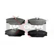 MAXGEAR 19-0542 - Jeu de 4 plaquettes de frein avant