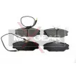 MAXGEAR 19-0548 - Jeu de 4 plaquettes de frein arrière