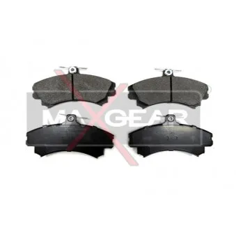 Jeu de 4 plaquettes de frein avant MAXGEAR OEM MZ690336