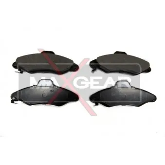 Jeu de 4 plaquettes de frein avant MAXGEAR OEM 97AX2K021AB