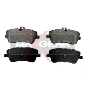 Jeu de 4 plaquettes de frein avant MAXGEAR OEM A0034209520