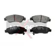 MAXGEAR 19-0562 - Jeu de 4 plaquettes de frein avant
