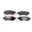 MAXGEAR 19-0569 - Jeu de 4 plaquettes de frein avant