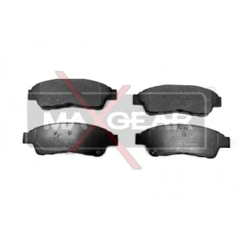 Jeu de 4 plaquettes de frein avant MAXGEAR OEM 0446542011
