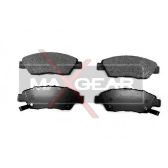 Jeu de 4 plaquettes de frein avant MAXGEAR OEM 45022SR3V11