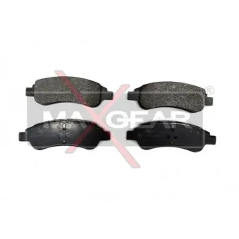 Jeu de 4 plaquettes de frein avant MAXGEAR OEM 1617292380