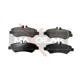 Jeu de 4 plaquettes de frein arrière MAXGEAR OEM A0044206920