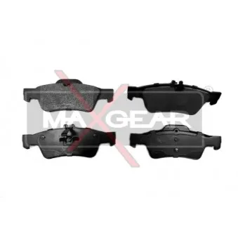 Jeu de 4 plaquettes de frein arrière MAXGEAR OEM A0054207920