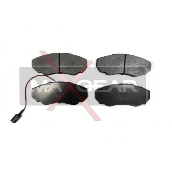Jeu de 4 plaquettes de frein avant MAXGEAR OEM 425243