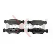 MAXGEAR 19-0595 - Jeu de 4 plaquettes de frein avant
