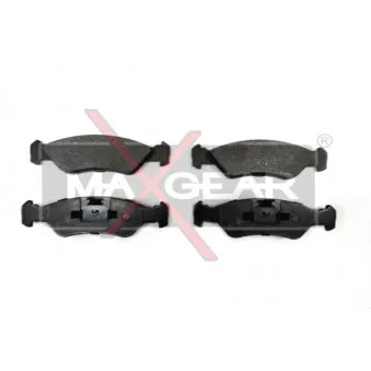 Jeu de 4 plaquettes de frein avant MAXGEAR OEM 1013843