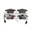 MAXGEAR 19-0653 - Jeu de 4 plaquettes de frein avant
