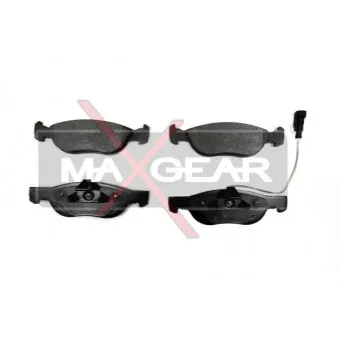 Jeu de 4 plaquettes de frein avant MAXGEAR OEM 77362316