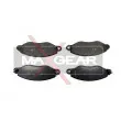 MAXGEAR 19-0671 - Jeu de 4 plaquettes de frein avant