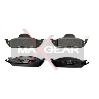 Jeu de 4 plaquettes de frein avant MAXGEAR OEM A1634200320