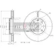 MAXGEAR 19-0772 - Jeu de 2 disques de frein avant