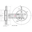 MAXGEAR 19-0774MAX - Jeu de 2 disques de frein avant