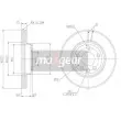 MAXGEAR 19-0775 - Jeu de 2 disques de frein avant