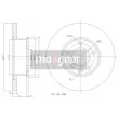 MAXGEAR 19-0784 - Jeu de 2 disques de frein avant
