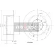 MAXGEAR 19-0788 - Jeu de 2 disques de frein arrière