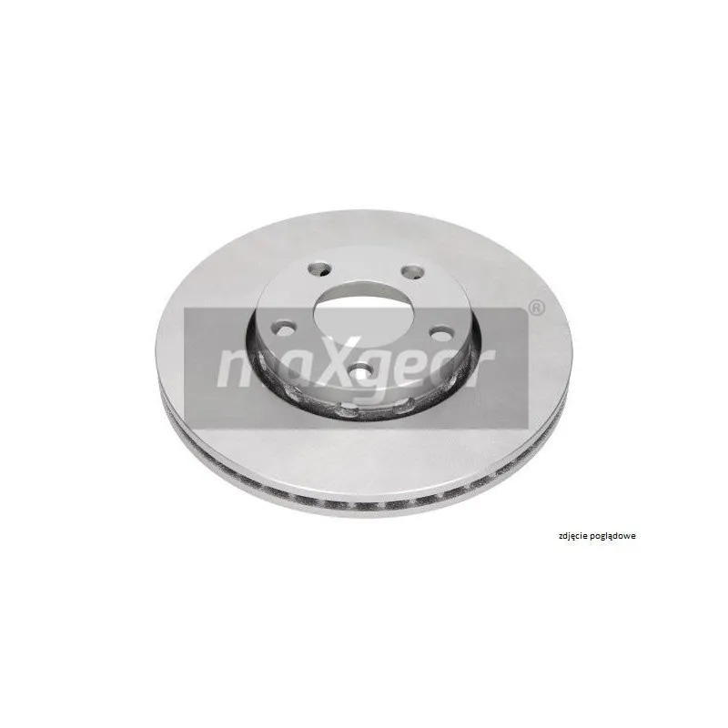 Jeu de 2 disques de frein arrière MAXGEAR 19-0815MAX - Visuel 0