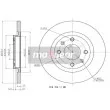 MAXGEAR 19-0843MAX - Jeu de 2 disques de frein avant