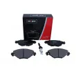 MAXGEAR 19-0871 - Jeu de 4 plaquettes de frein avant