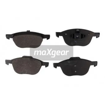 Jeu de 4 plaquettes de frein avant MAXGEAR 19-0875
