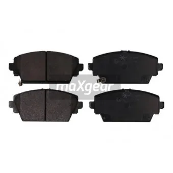 Jeu de 4 plaquettes de frein avant MAXGEAR OEM 45022S1AE02