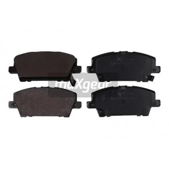Jeu de 4 plaquettes de frein avant MAXGEAR OEM 45022SMGE00