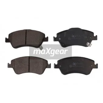 Jeu de 4 plaquettes de frein avant MAXGEAR OEM 0446502370