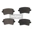 MAXGEAR 19-0907 - Jeu de 4 plaquettes de frein arrière