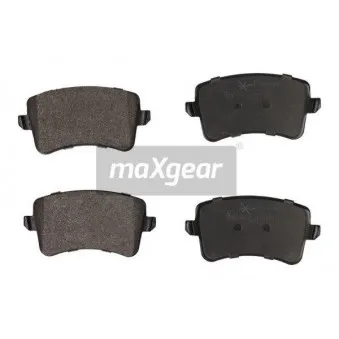Jeu de 4 plaquettes de frein arrière MAXGEAR OEM 8K0098601H
