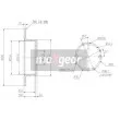MAXGEAR 19-0920 - Jeu de 2 disques de frein arrière