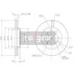 MAXGEAR 19-0924 - Jeu de 2 disques de frein avant