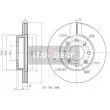 MAXGEAR 19-0928 - Jeu de 2 disques de frein avant
