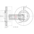 MAXGEAR 19-0929 - Jeu de 2 disques de frein avant