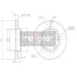 MAXGEAR 19-0938 - Jeu de 2 disques de frein avant