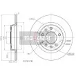 MAXGEAR 19-0943 - Jeu de 2 disques de frein arrière