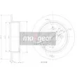 MAXGEAR 19-0962 - Jeu de 2 disques de frein arrière